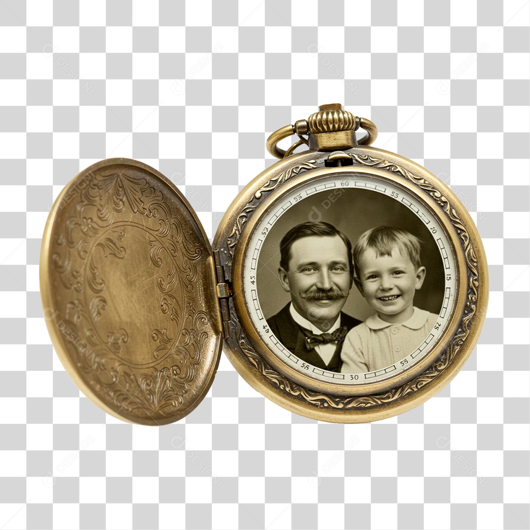 Relógio de Bolso PNG Transparente