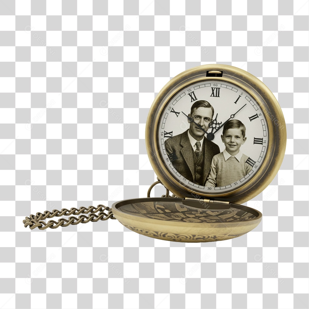 Relógio de Bolso PNG Transparente