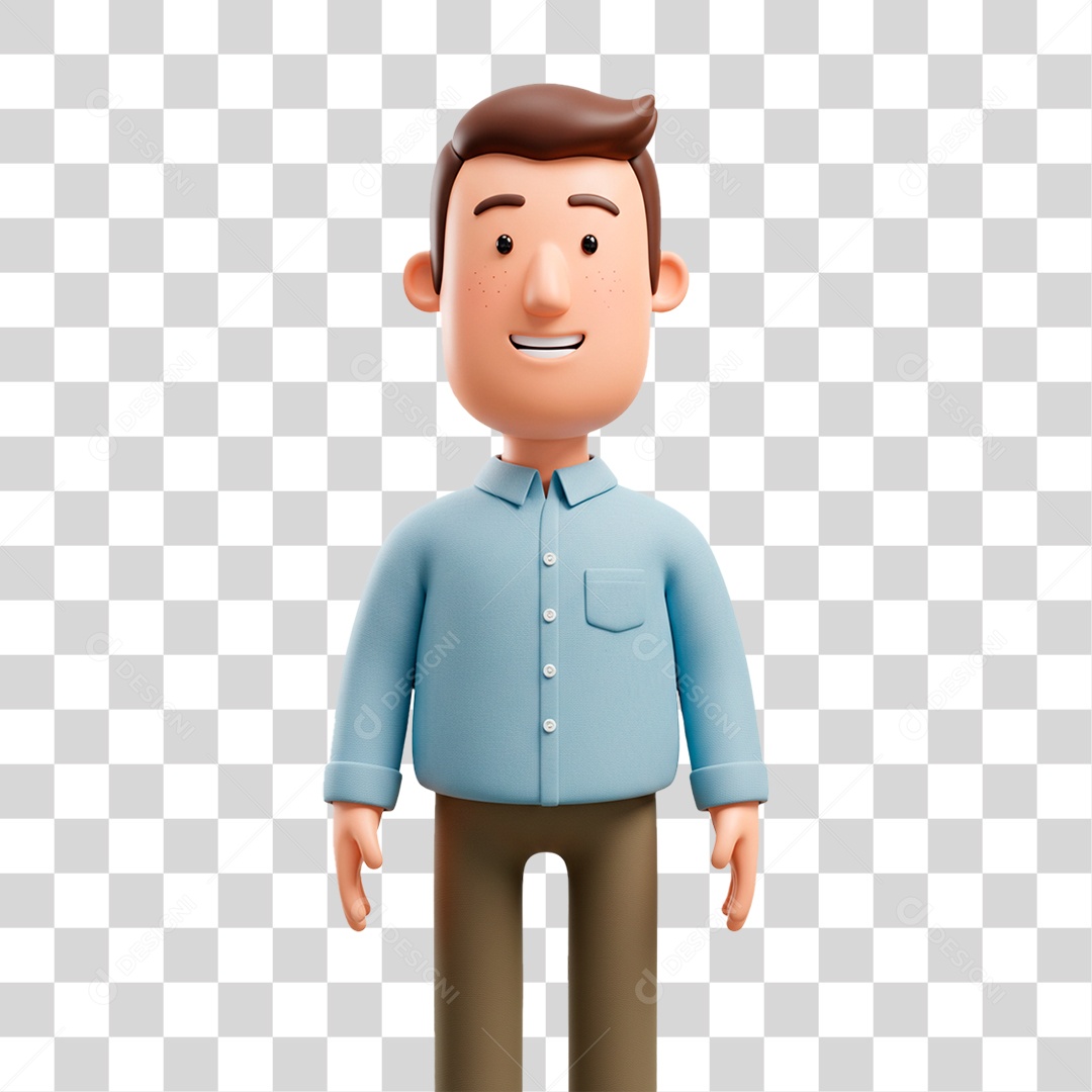 Personagem Homem Adulto PNG Transparente