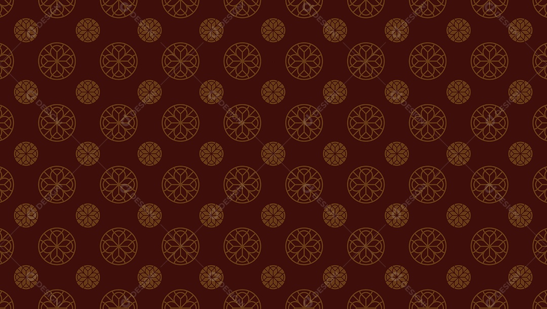 Arte Tradicional do Camboja Khmer Ilustração Vetor EPS