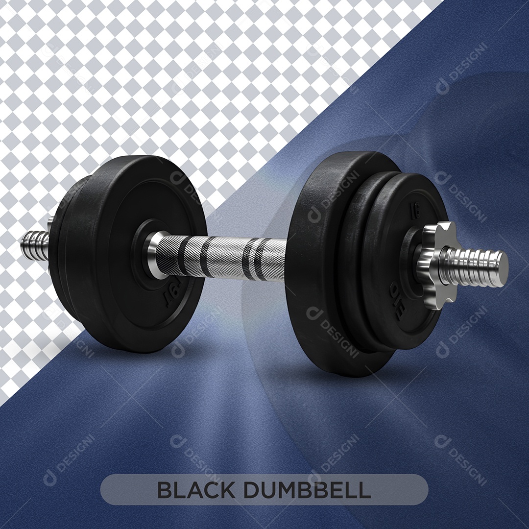 Halter Elemento 3D Para Comosição PSD