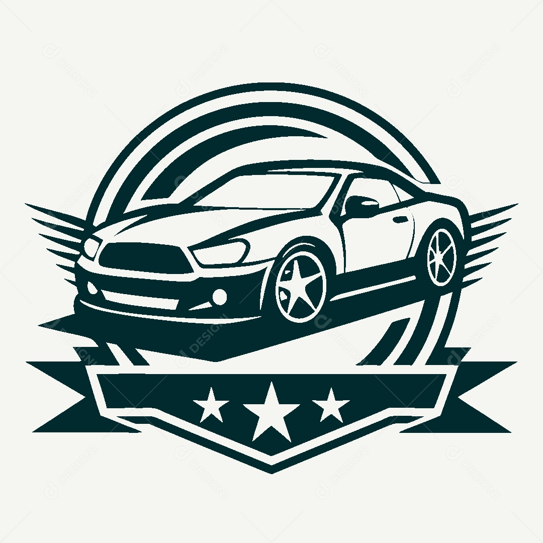 Modelo de Logo de Carro Vetor EPS