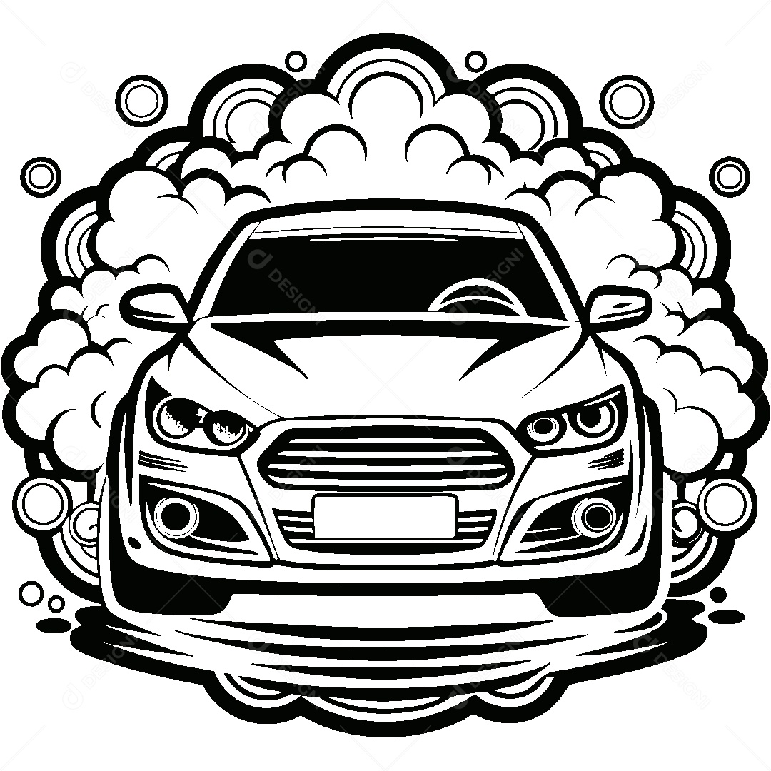 Modelo de Logo de Carro Vetor EPS