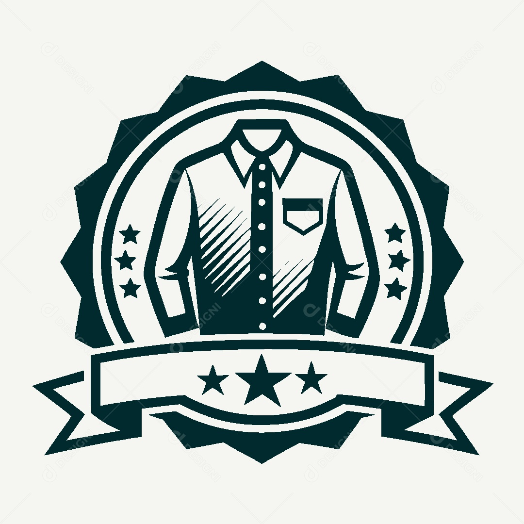 Modelo de Logo de Terno Vetor EPS