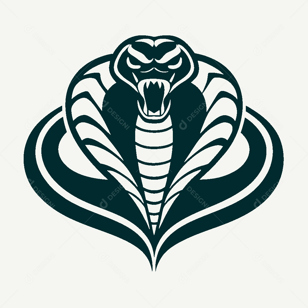Modelo de Logo de Cobra Vetor EPS