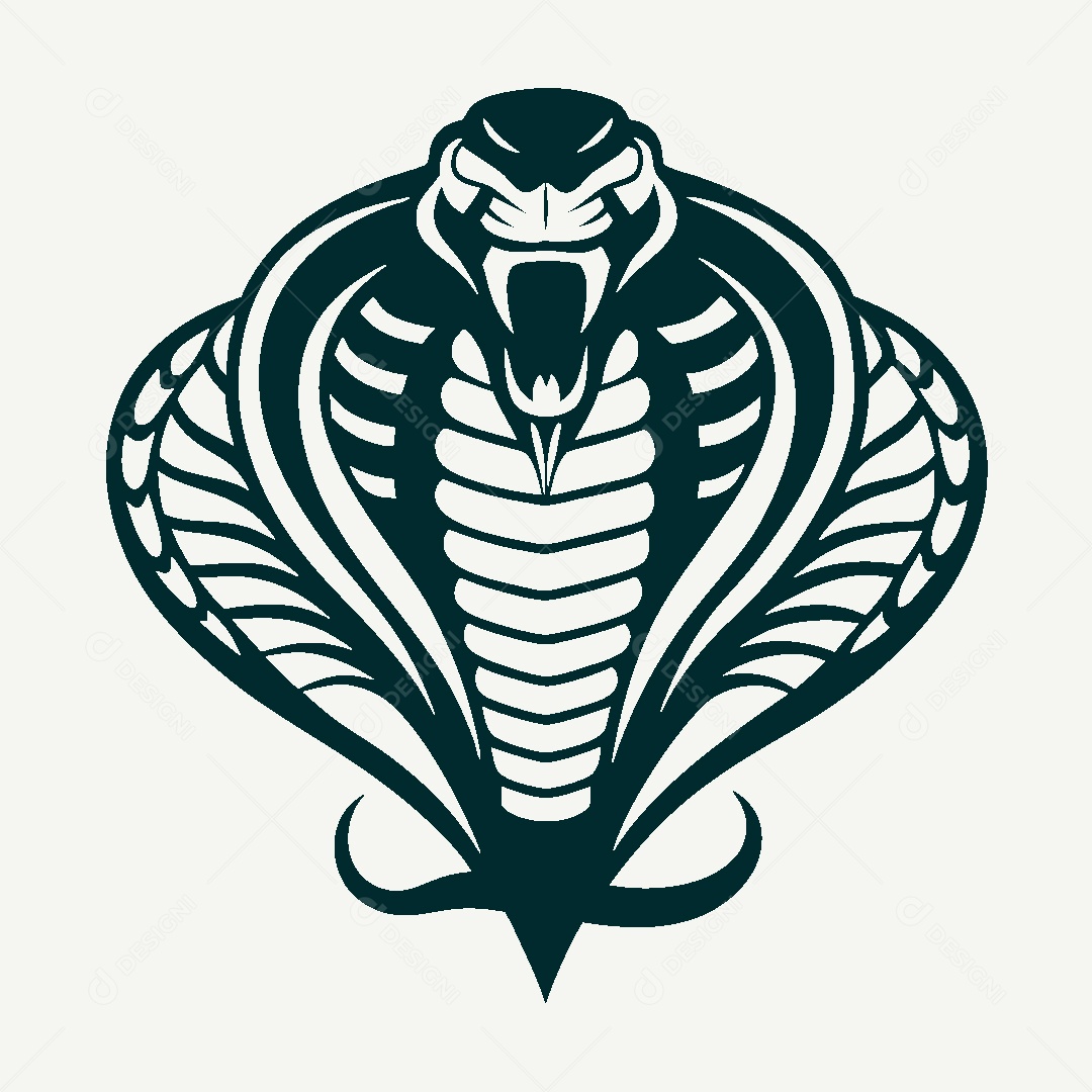Modelo de Logo de Cobra Vetor EPS