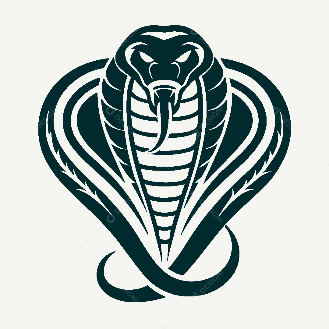 Modelo de Logo de Cobra Vetor EPS