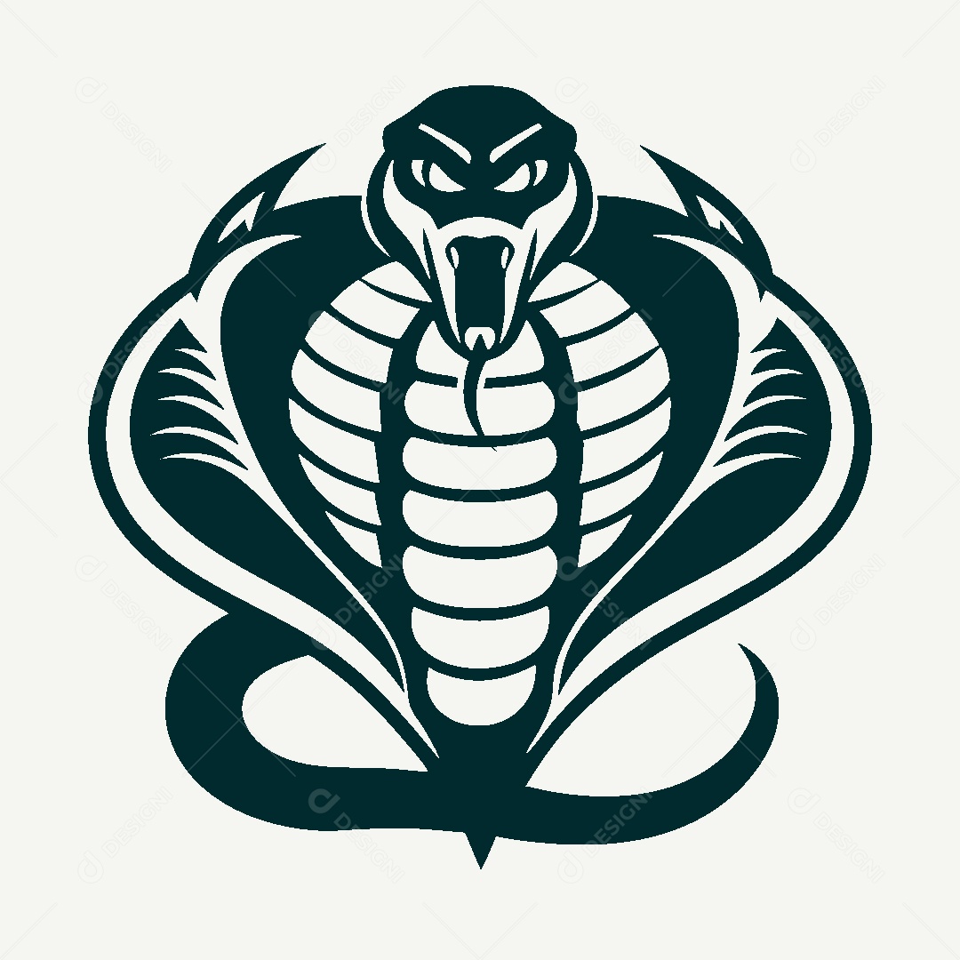 Modelo de Logo de Cobra Vetor EPS