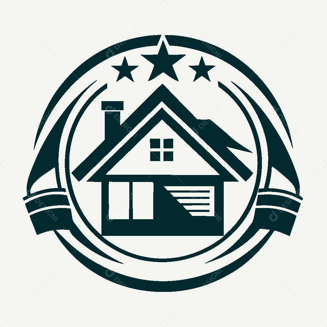 Modelo de Logo de Casa Vetor EPS