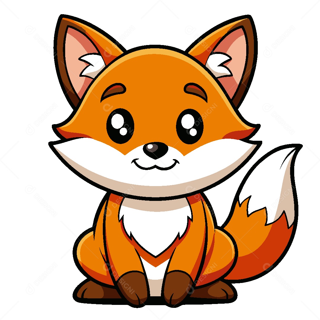 Raposa Ilustração Vetor EPS