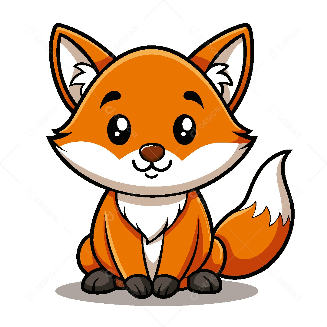 Raposa Ilustração Vetor EPS