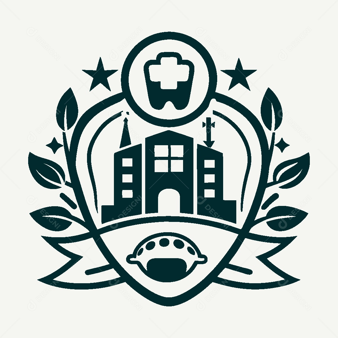 Modelo de Logo de Dentista Vetor EPS