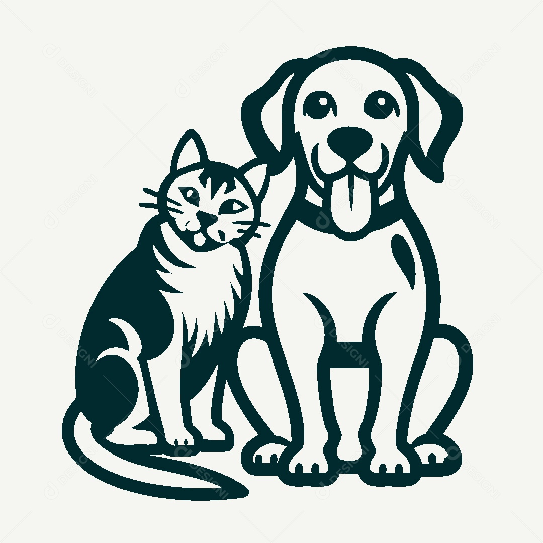 Modelo de Logo de Petshop Vetor EPS