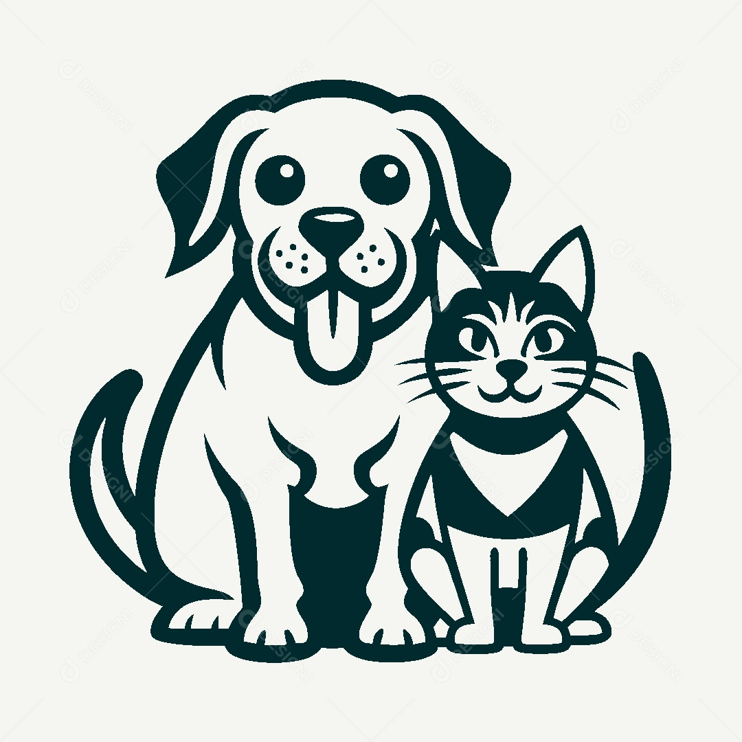 Modelo de Logo de Petshop Vetor EPS