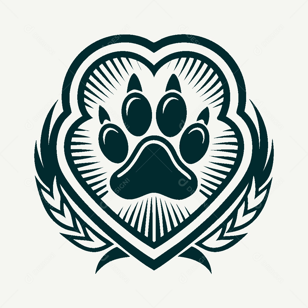 Modelo de Logo de Petshop Vetor EPS