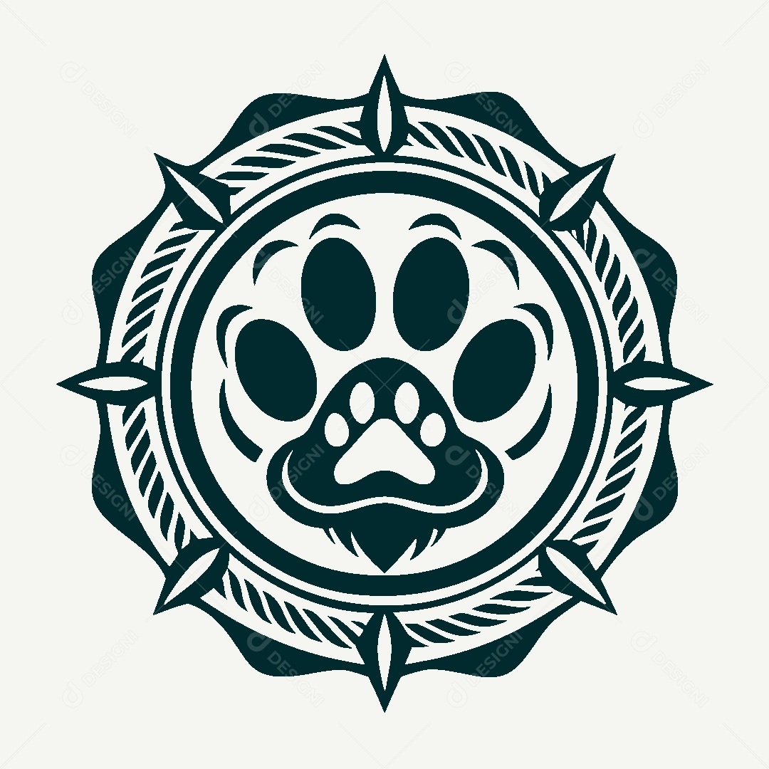 Modelo de Logo de Petshop Vetor EPS