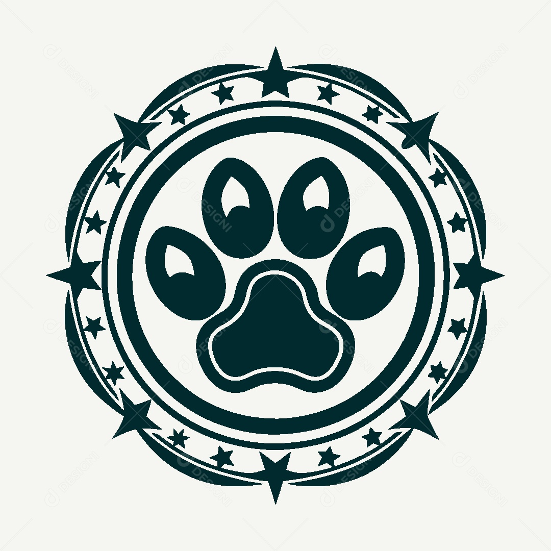 Modelo de Logo de Petshop Vetor EPS