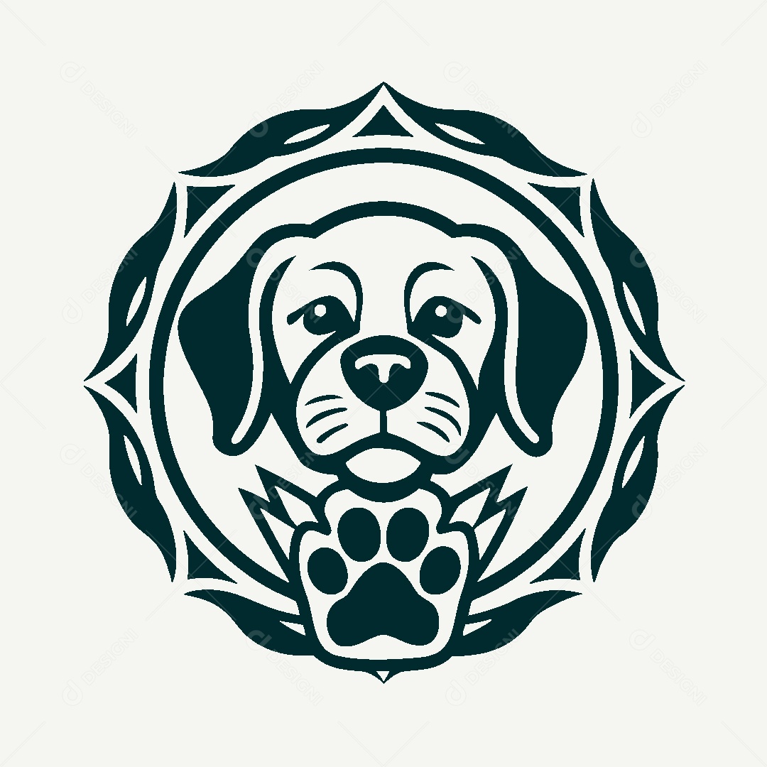 Modelo de Logo de Petshop Vetor EPS