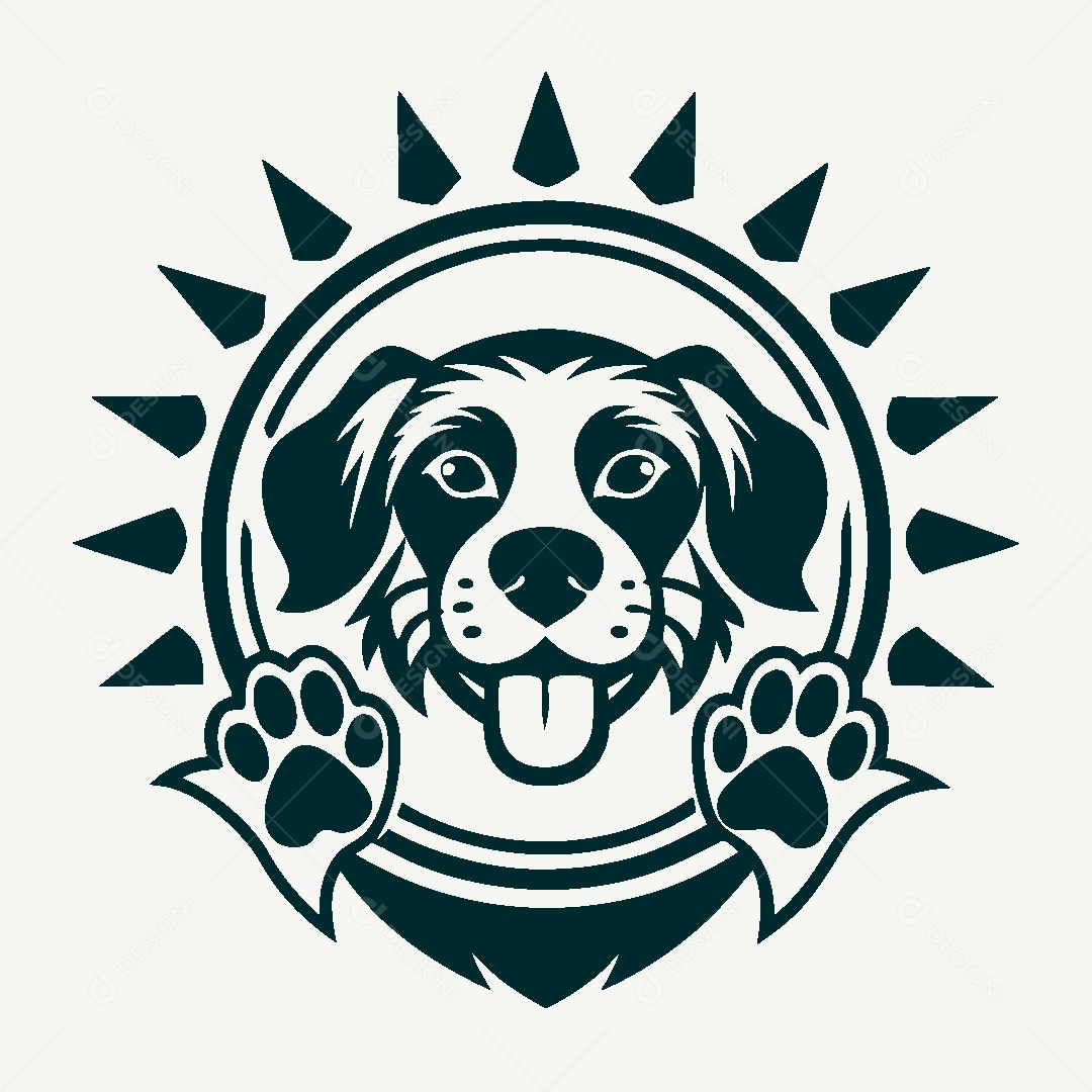 Modelo de Logo de Petshop Vetor EPS