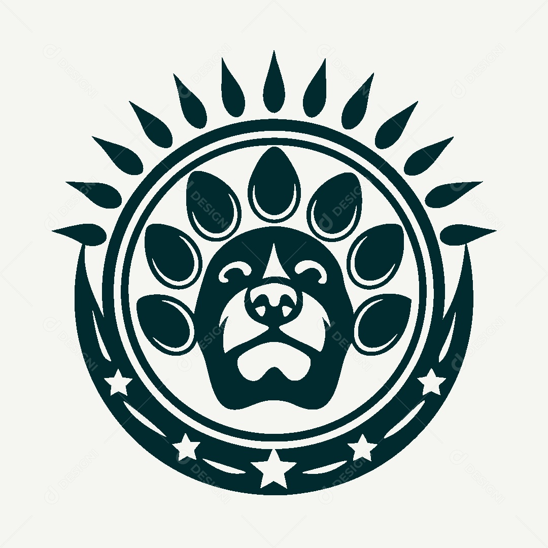 Modelo de Logo de Petshop Vetor EPS