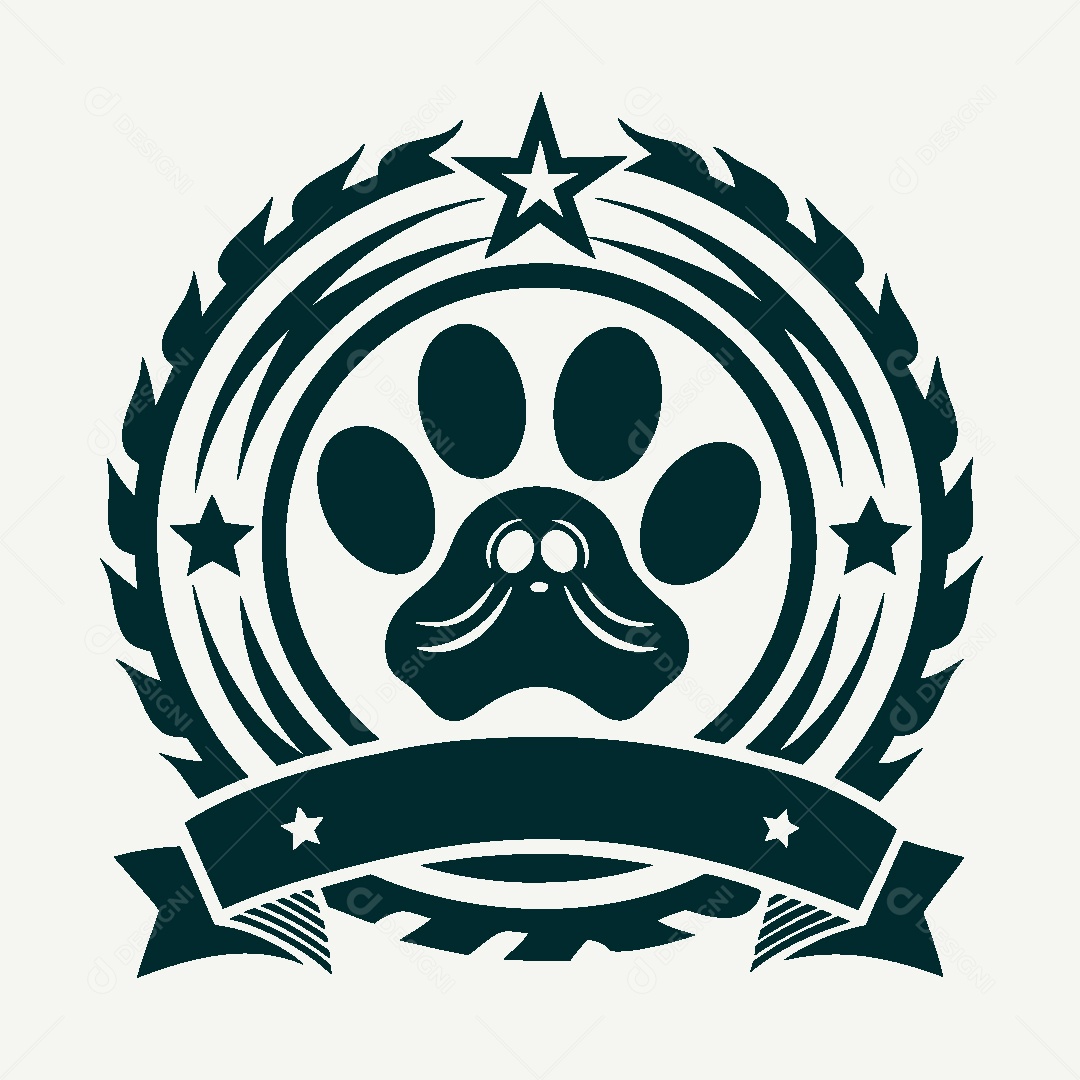 Modelo de Logo de Petshop Vetor EPS