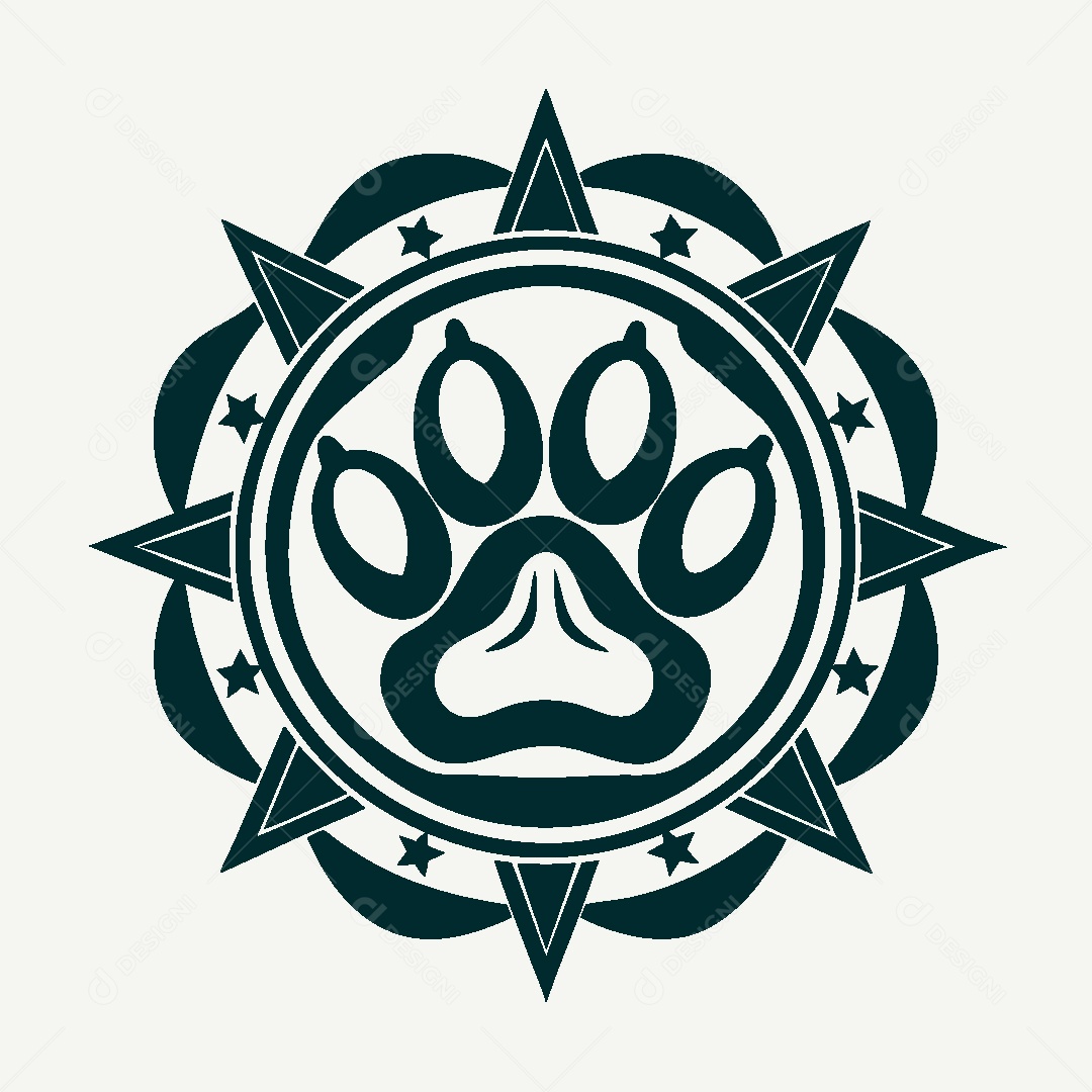 Modelo de Logo de Petshop Vetor EPS