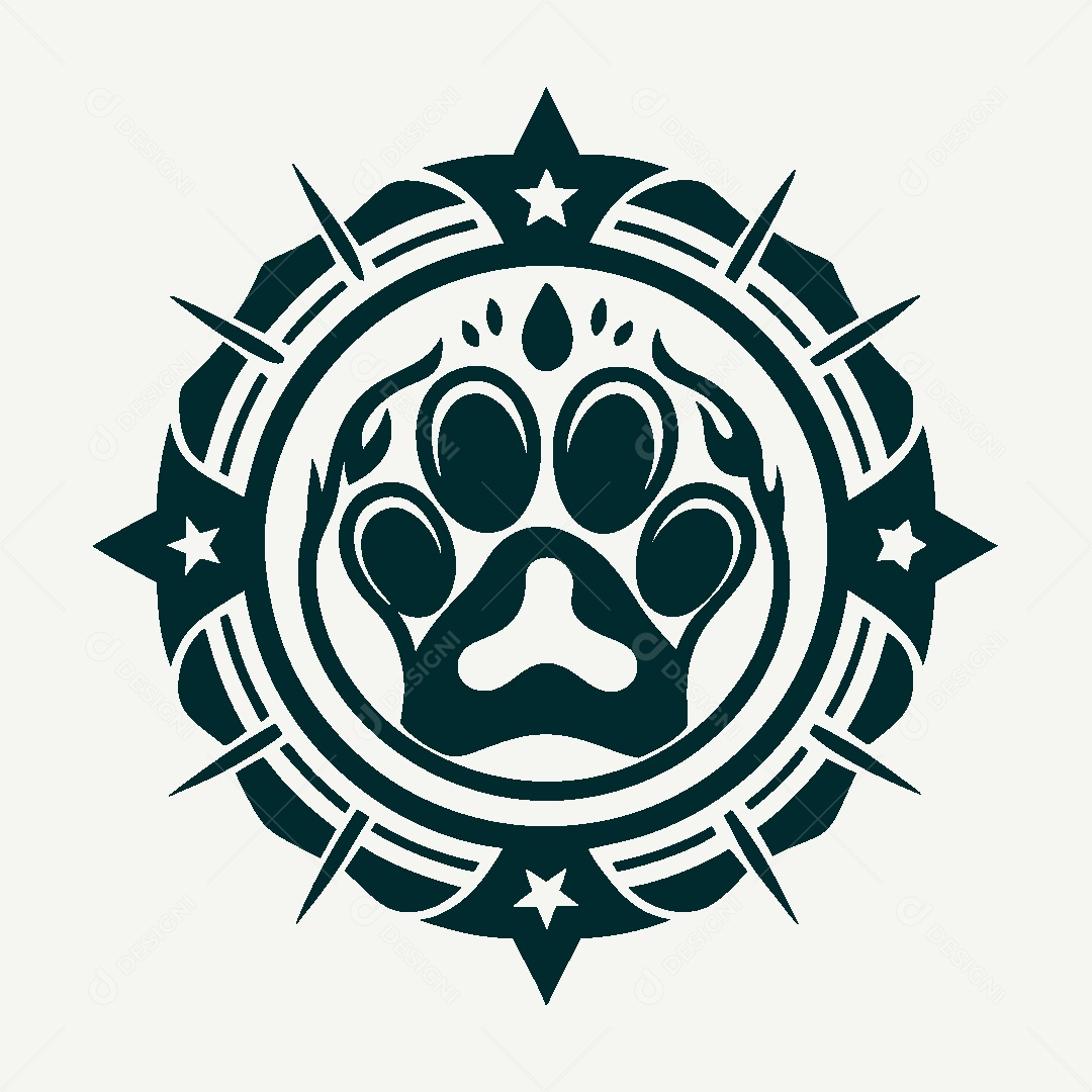 Modelo de Logo de Petshop Vetor EPS