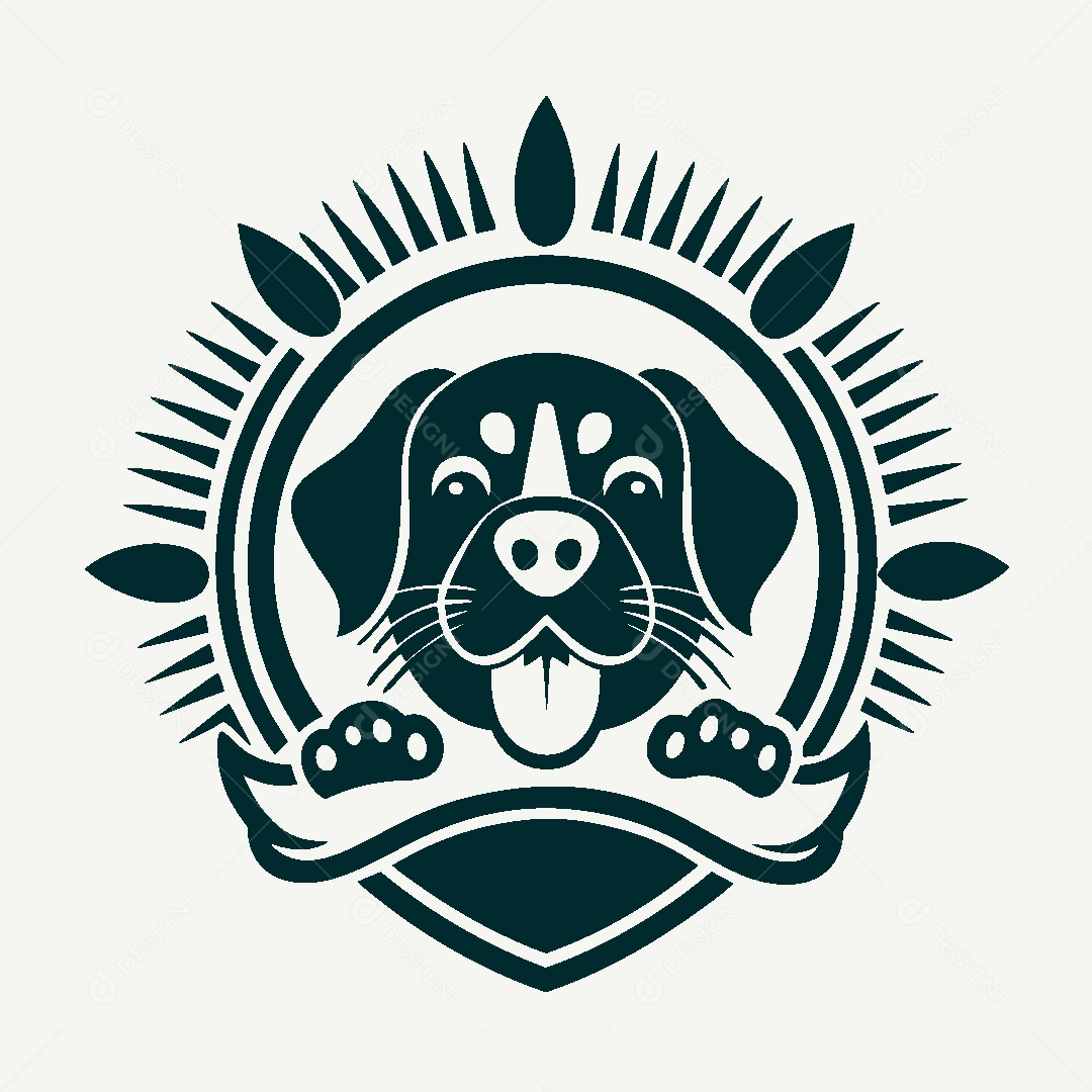 Modelo de Logo de Petshop Vetor EPS