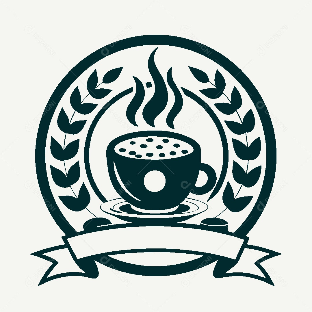 Modelo de Logo de Cafeteria Vetor EPS