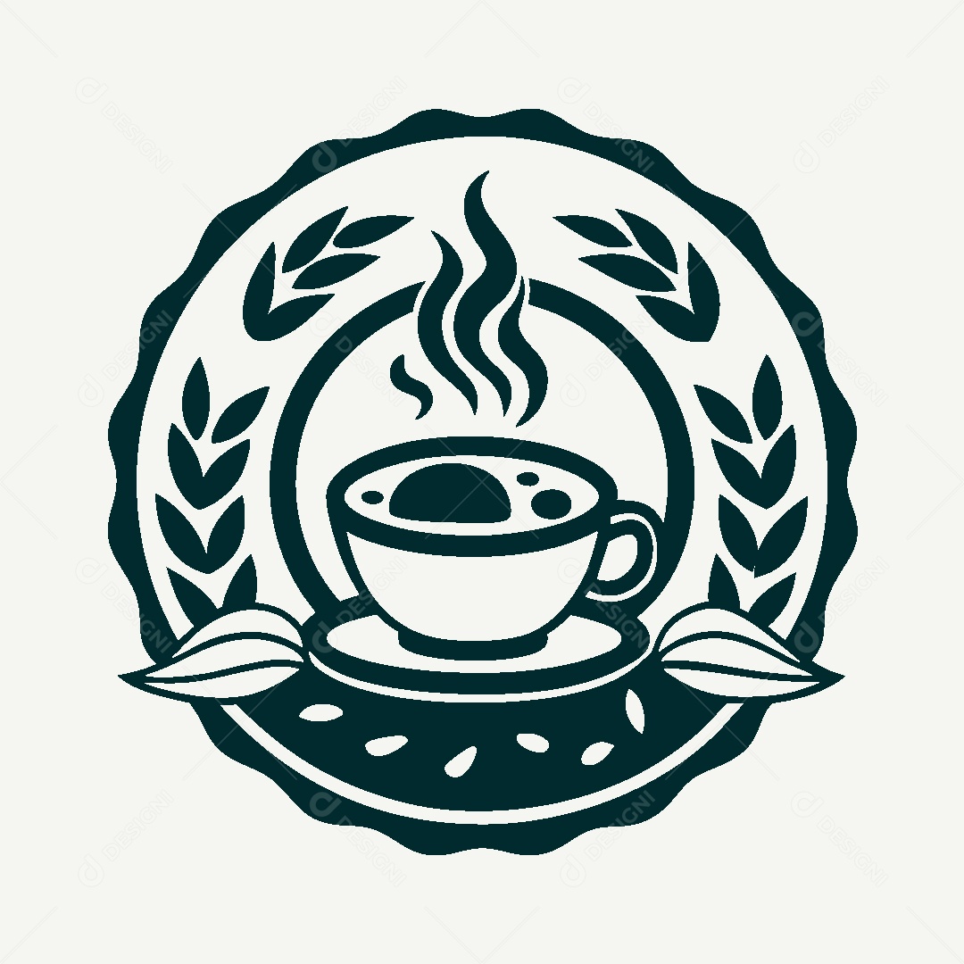 Modelo de Logo de Cafeteria Vetor EPS