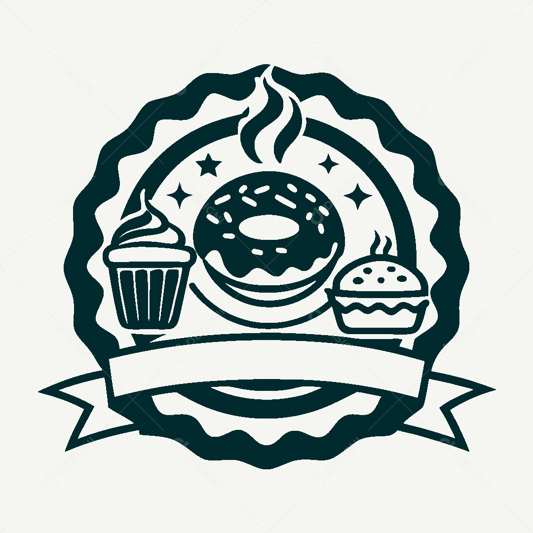 Modelo de Logo de Cafeteria Vetor EPS