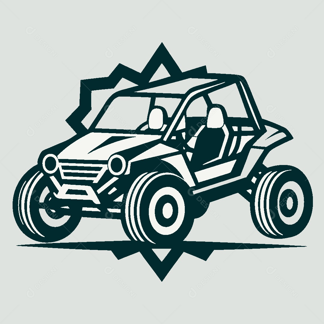 Modelo de Logo de Buggy Vetor EPS