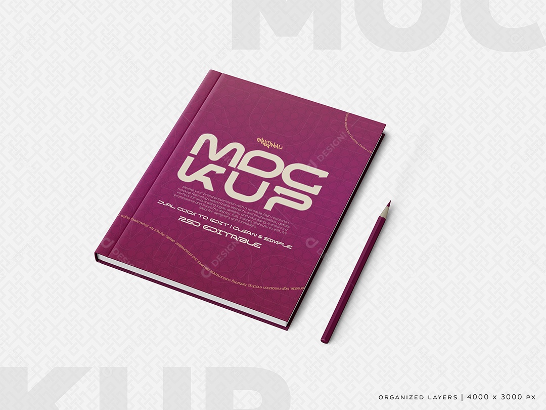 Mockup Papelaria PSD Editável