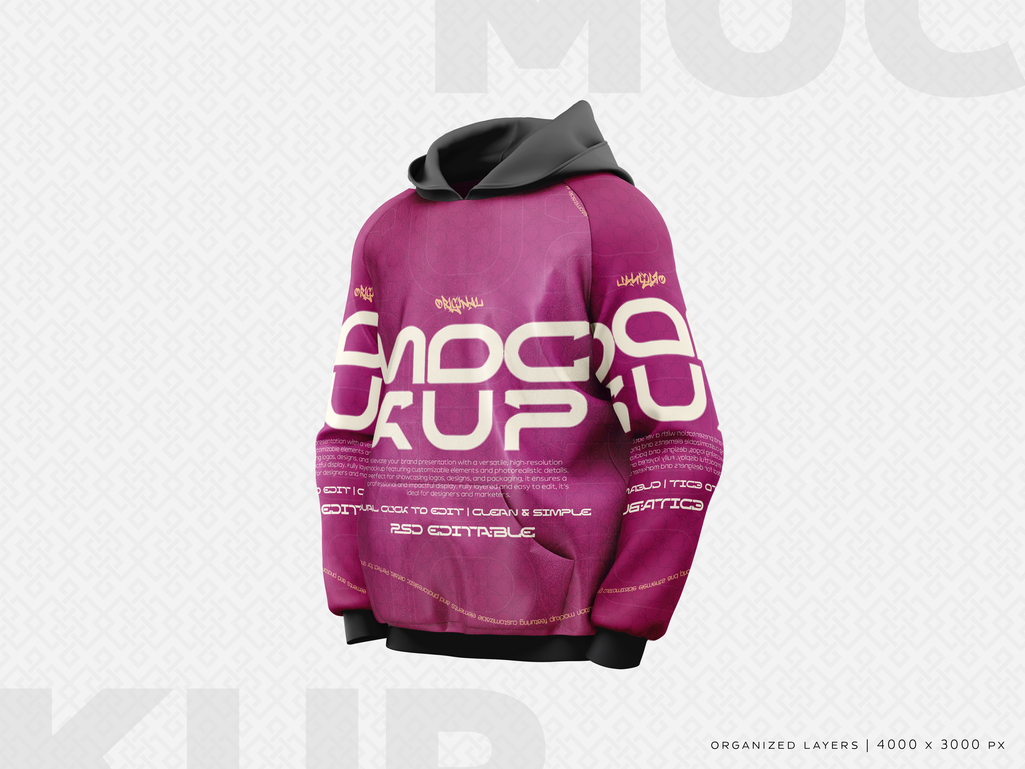 Mockup Moletom PSD Editável