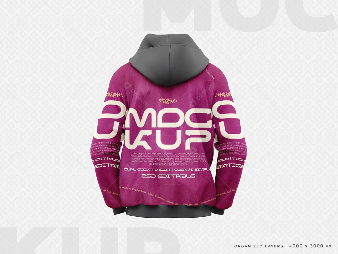 Mockup Moletom PSD Editável