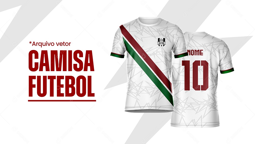 Modelo de Camisa de Futebol AI