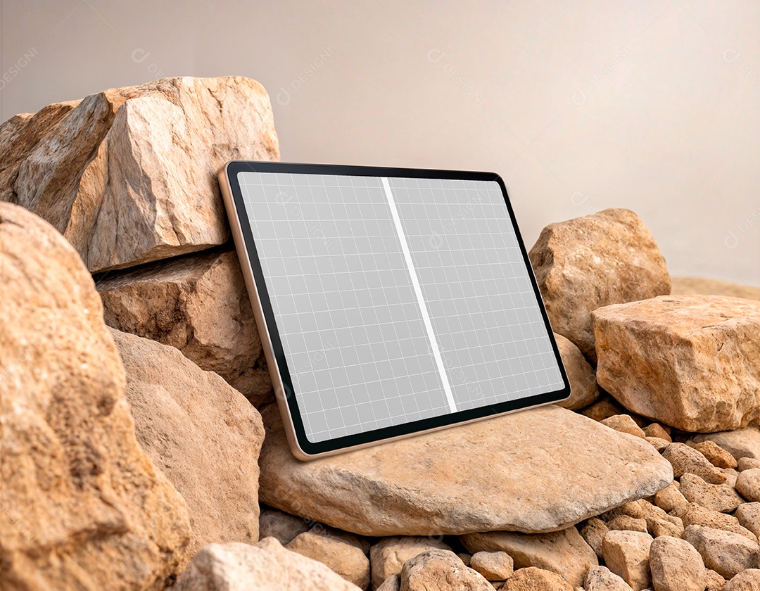 Mockup de Tablet PSD Editável