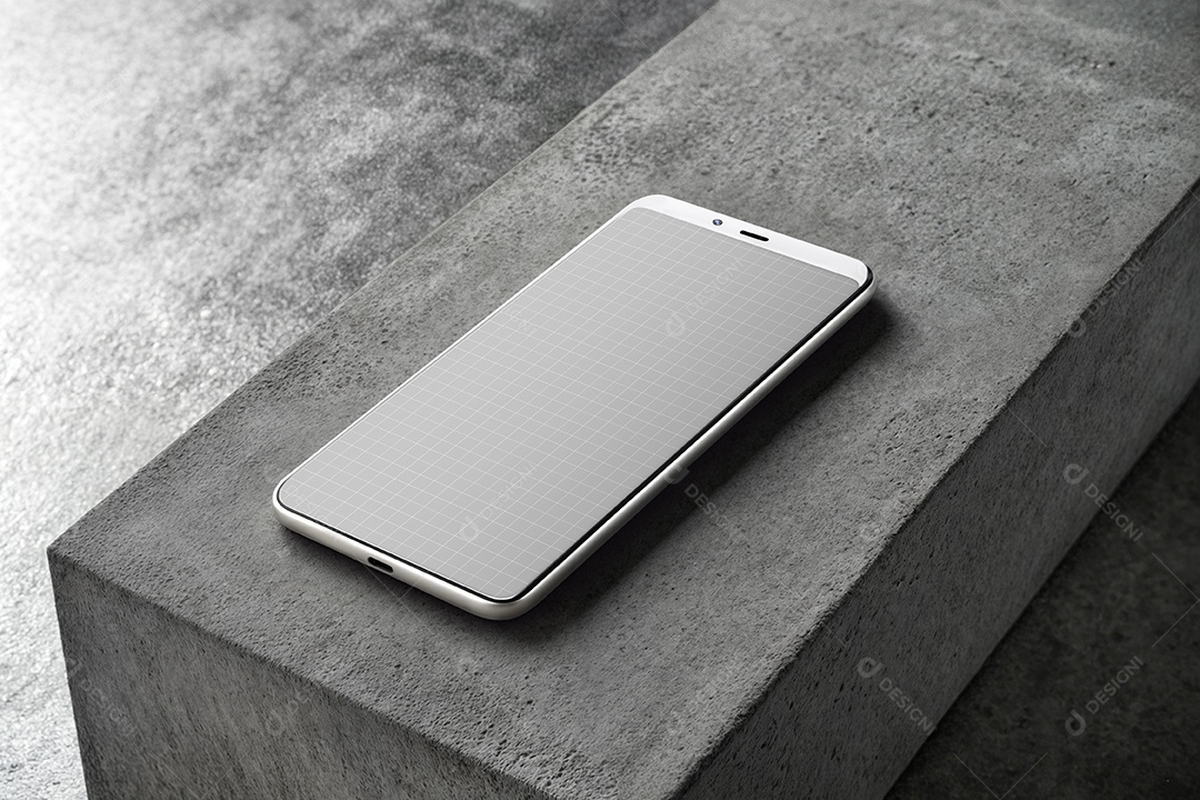 Celular Smartphone Mockup PSD Editável