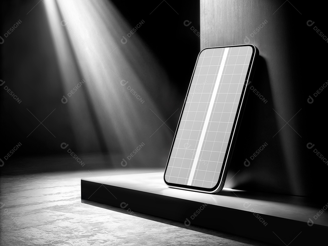 Celular Smartphone Mockup PSD Editável