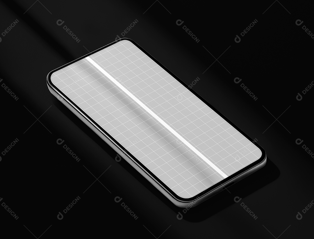 Celular Smartphone Mockup PSD Editável