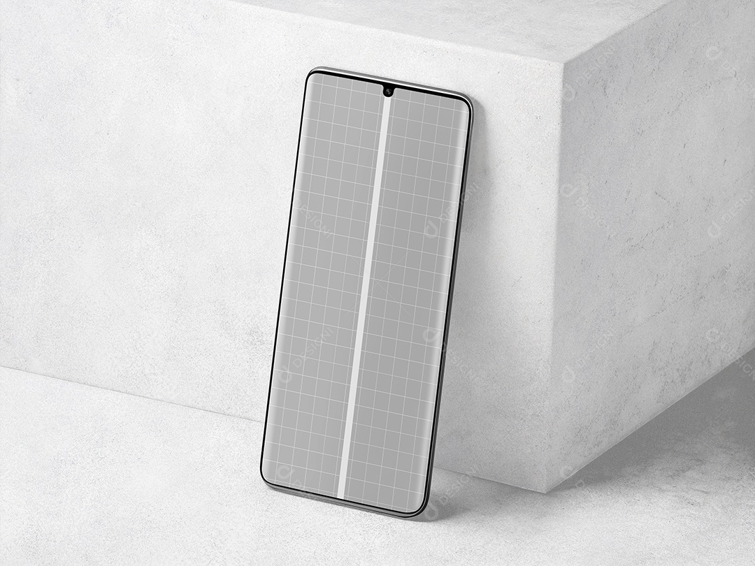 Celular Smartphone Mockup PSD Editável