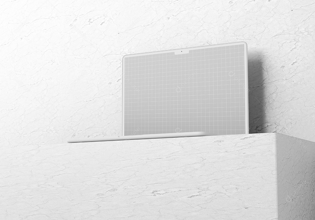 Notebook Mockup PSD Editável
