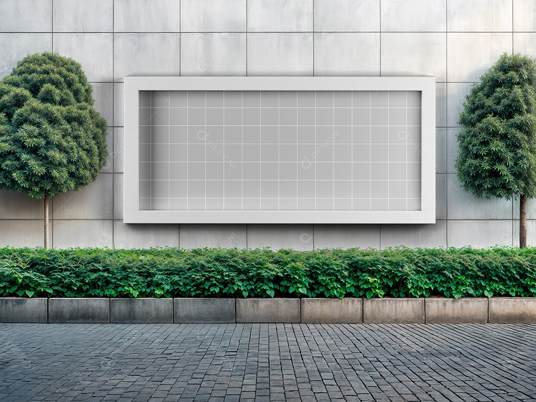 Telão Mockup PSD Editável