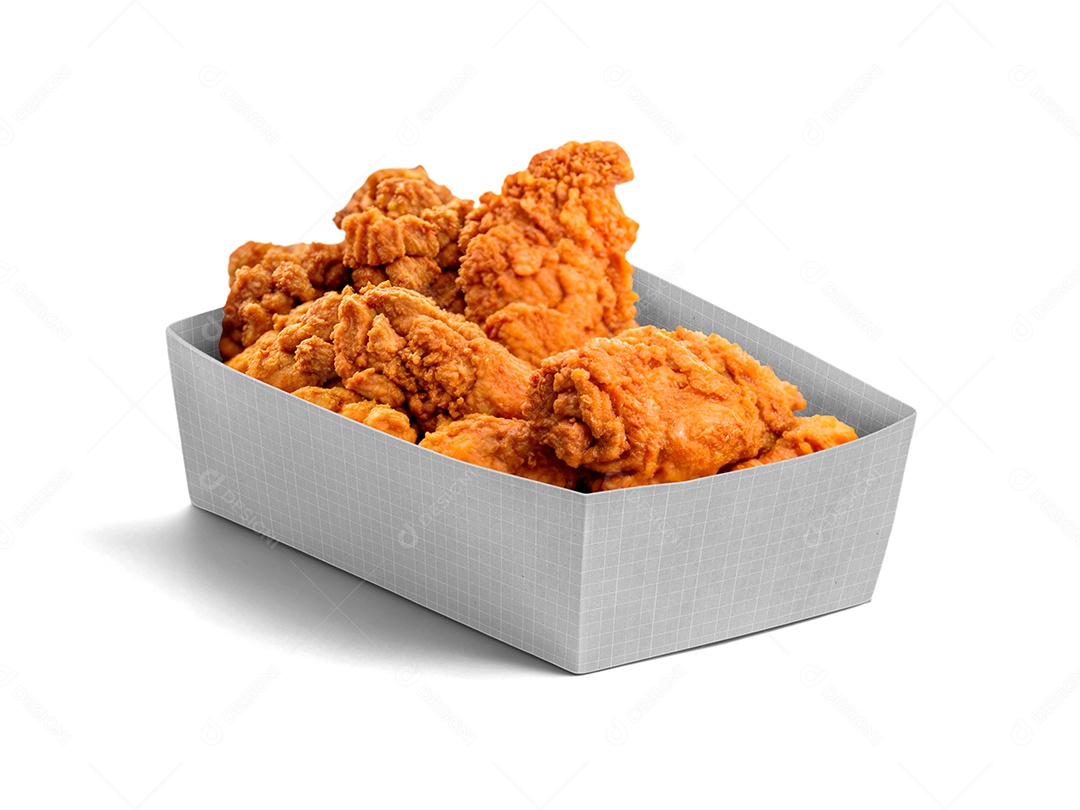 Coxinha de Frango Mockup PSD Editável