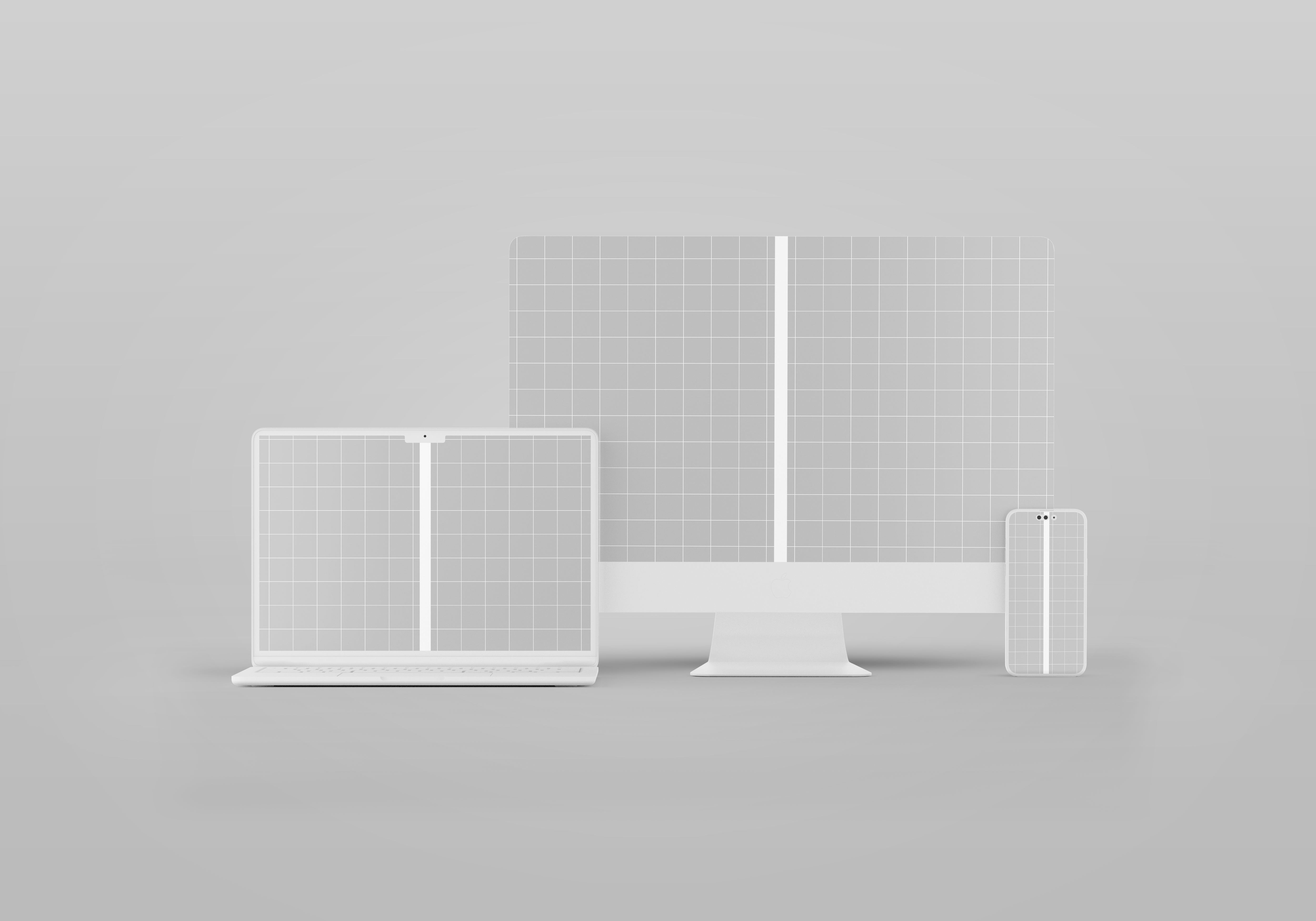 Computador Mockup PSD Editável