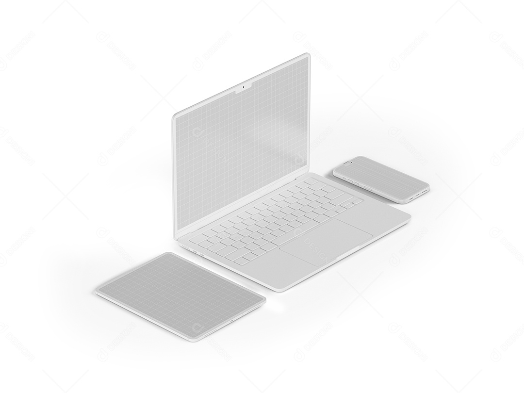 Notebook Mockup PSD Editável