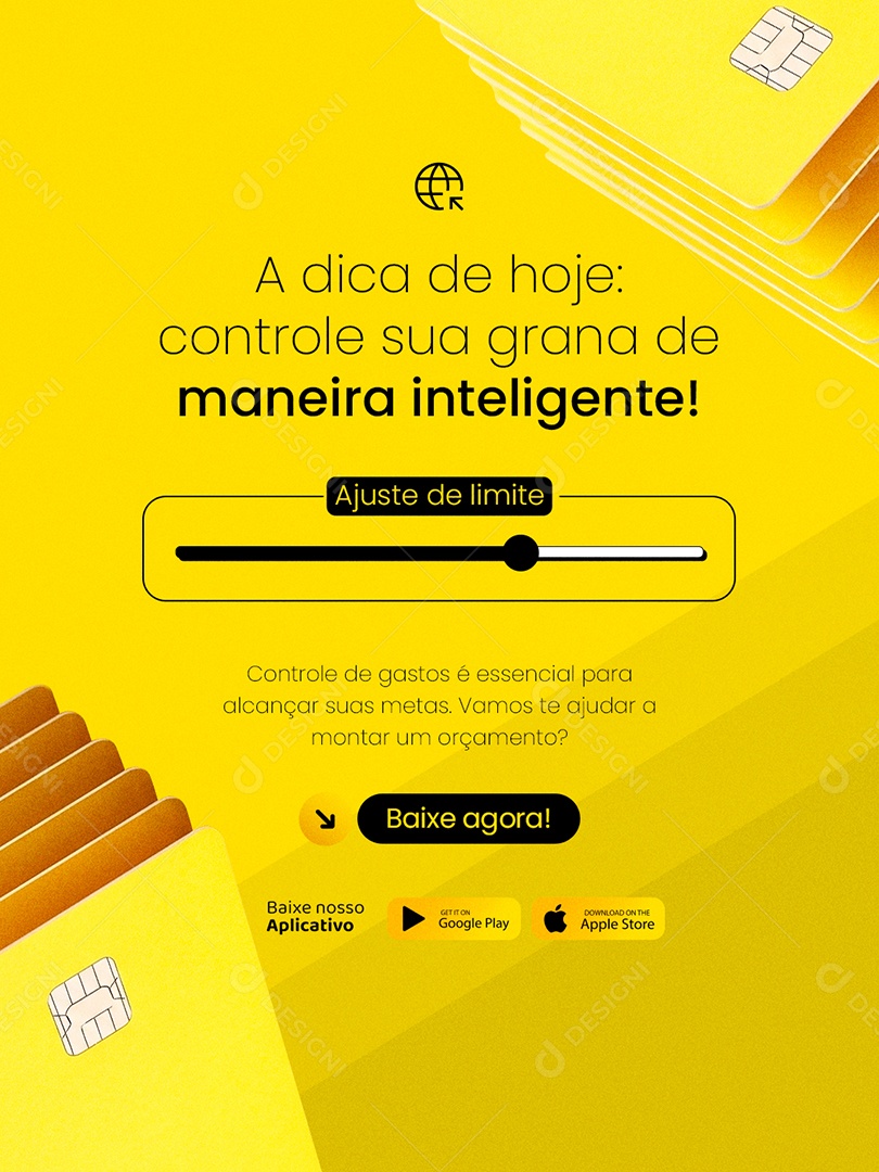 Banco A Dica de Hoje Social Media PSD Editável