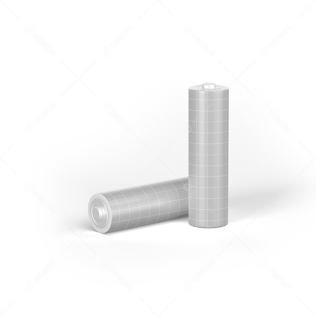 Mckup de Pilhas PSD Editável