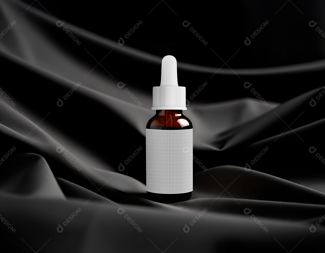 Conta Gotas Mockup PSD Editável