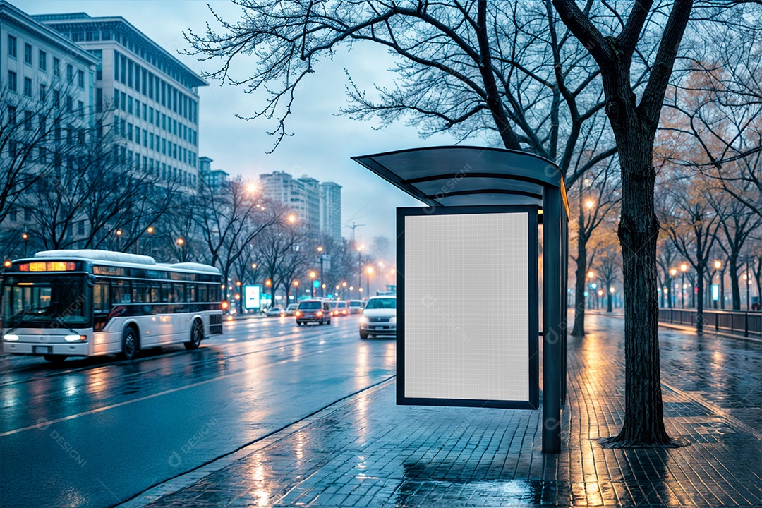 Outdoor Mockup PSD Editável